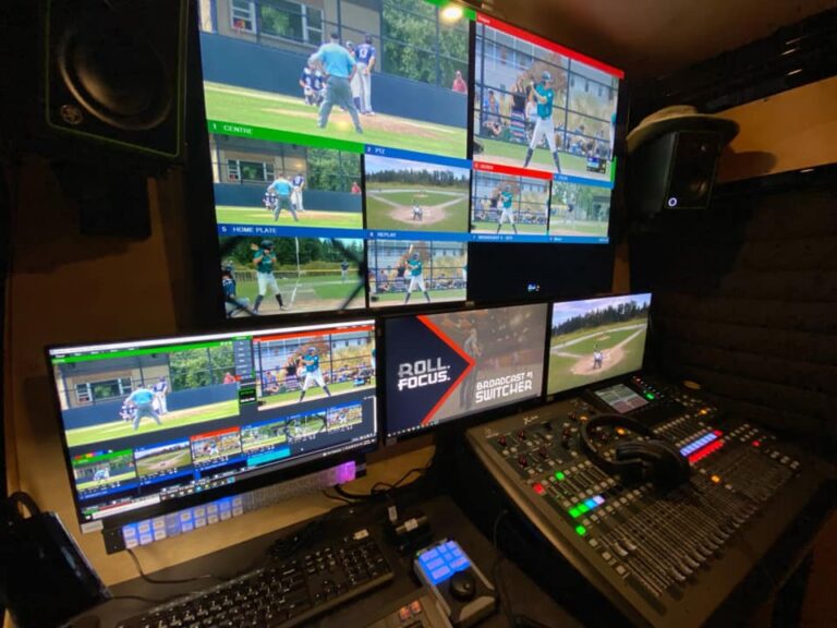 Roll.Focus. Broadcast Truck OB Van